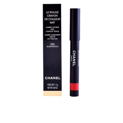 chanel le rouge crayon de couleur mat subversion|The Best & Worst .